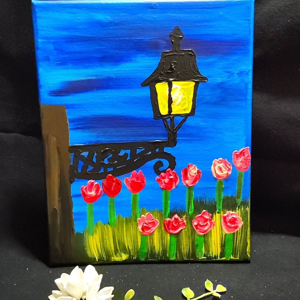 Tulips blooming 🌷